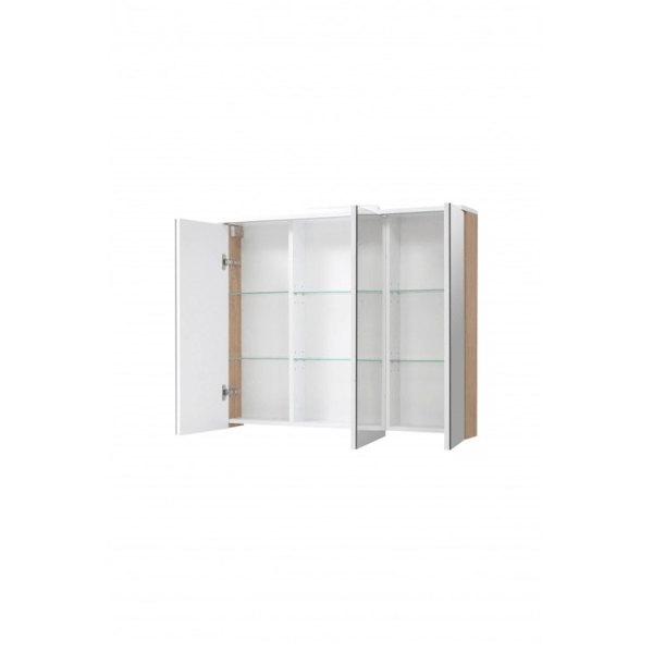 აბაზანის კარადა სარკით Sanservice Arbol 100, Cabinet with mirror, White