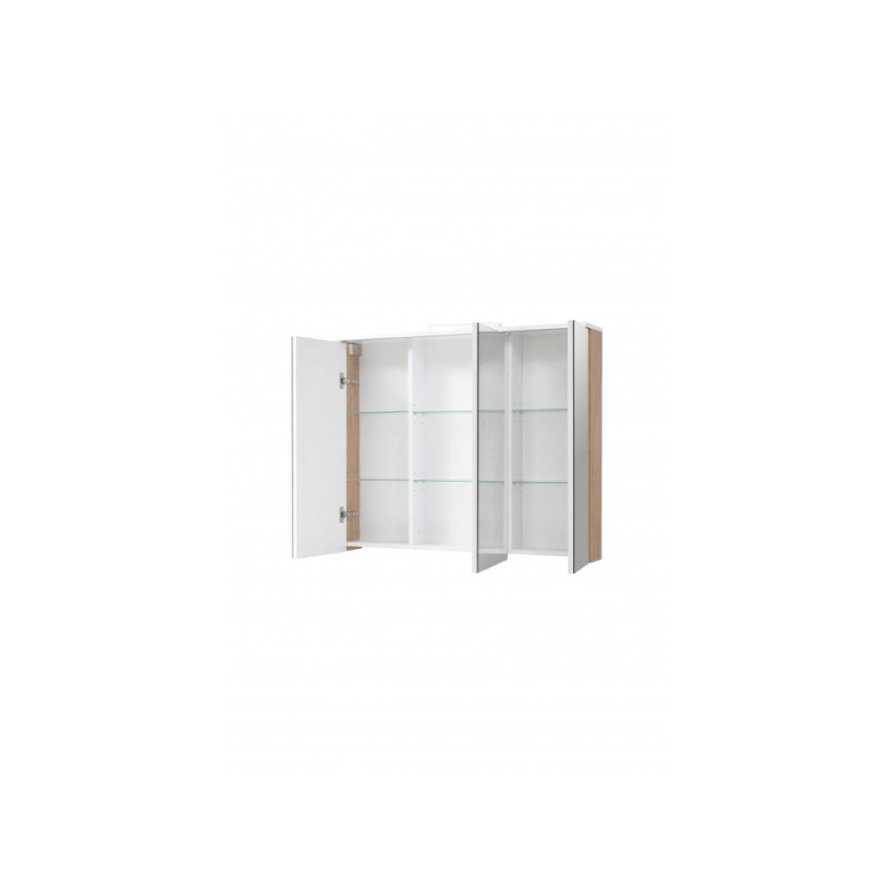 აბაზანის კარადა სარკით Sanservice Arbol 100, Cabinet with mirror, White