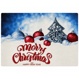 Bath Mat Monaco Group Simple 217-7 New Year, Colorful