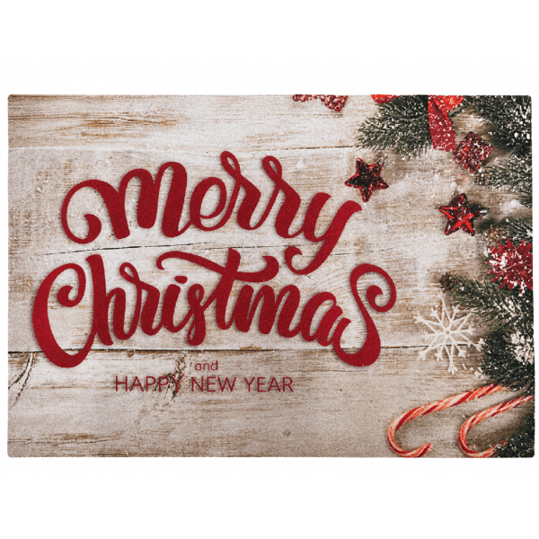 აბაზანის ხალიჩა Monaco Group Simple 217-7 New Year, Bath Mat, Colorful