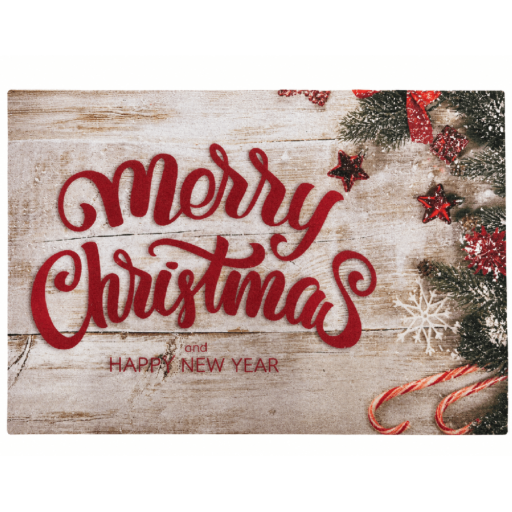 Bath Mat Monaco Group Simple 217-7 New Year, Colorful