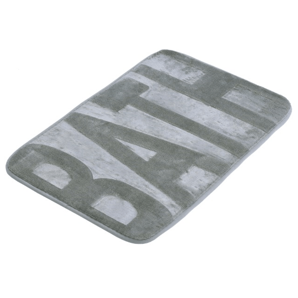 აბაზანის ხალიჩა Bisk 07899, Bath Mat, Grey