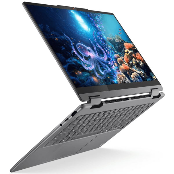 Notebook Lenovo 83JQ00K1RK Yoga 7i 2-in-1, 14'', Ultra 5-226V, 16GB, 512GB SSD, Integrated, W11H, Luna Grey