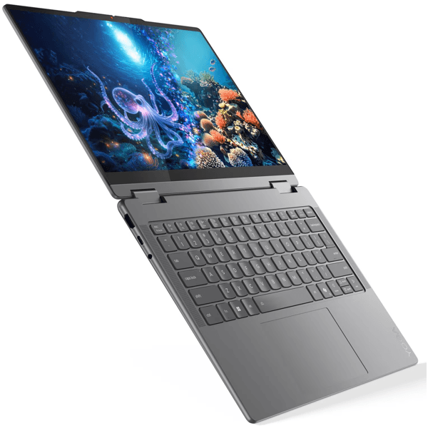 Notebook Lenovo 83JQ00K1RK Yoga 7i 2-in-1, 14'', Ultra 5-226V, 16GB, 512GB SSD, Integrated, W11H, Luna Grey