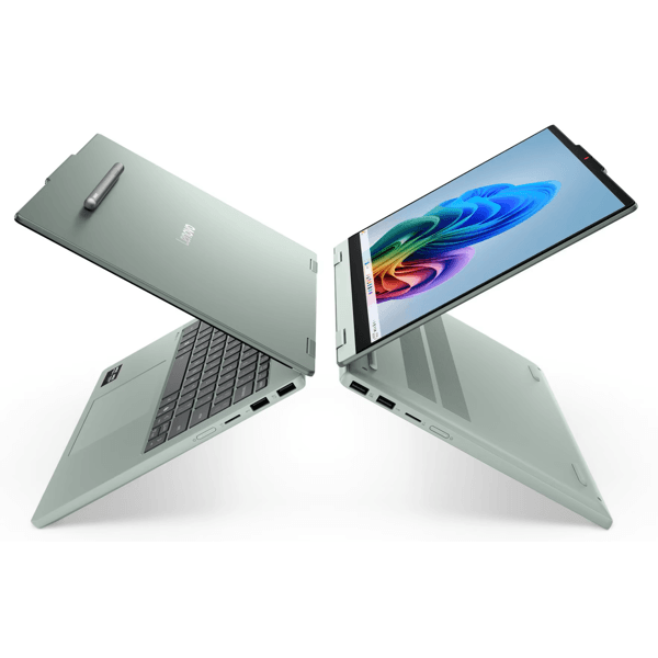 Notebook Lenovo 83UJ003JRK IdeaPad 5a 2-in-1, 14", Ryzen 5-230, 32GB, 1TB SSD, Integrated, W11H, Breeze Moss