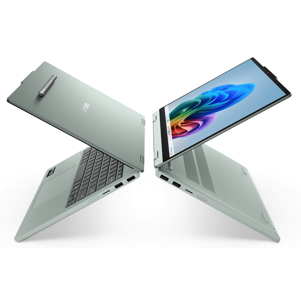 Notebook Lenovo 83UJ003JRK IdeaPad 5a 2-in-1, 14", Ryzen 5-230, 32GB, 1TB SSD, Integrated, W11H, Breeze Moss