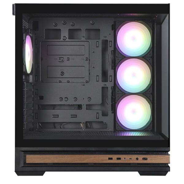 Computer Case Zalman P40NAMUBlack, MidT, ATX, mATX, Mini-ITX, 2xUSB 3.0, Type-C, Black