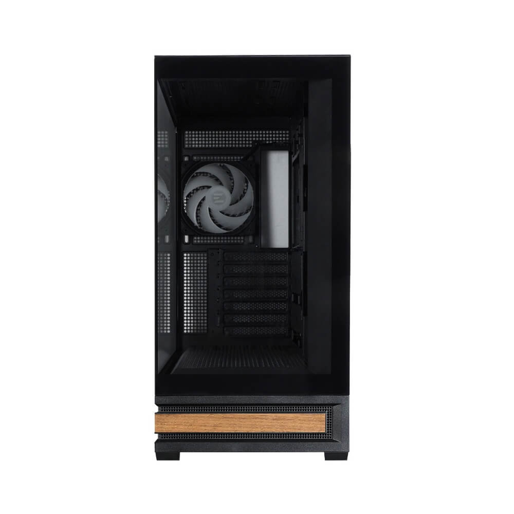 ქეისი Zalman P40NAMUBlack, Computer Case, MidT, ATX, mATX, Mini-ITX, 2xUSB 3.0, Type-C, Black