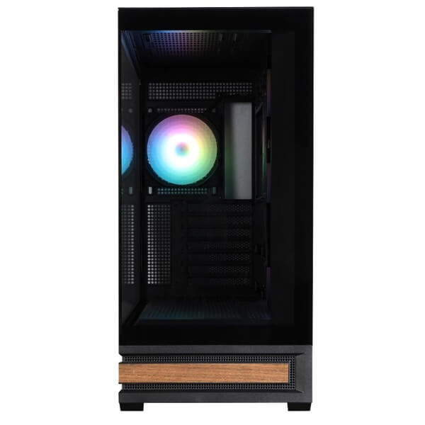 Computer Case Zalman P40NAMUBlack, MidT, ATX, mATX, Mini-ITX, 2xUSB 3.0, Type-C, Black
