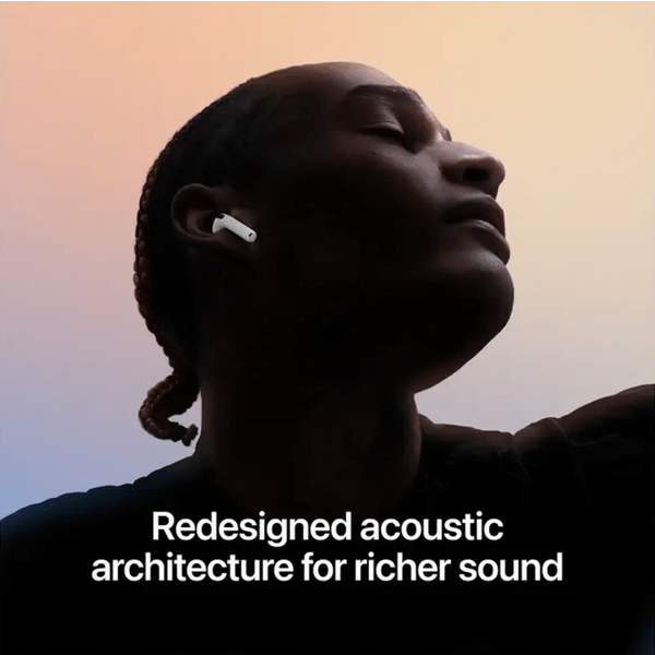 ყურსასმენი Apple MKFW4ZE/A AirPods 5, Earbuds, Wireless, Bluetooth, White