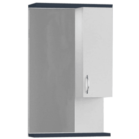აბაზანის კარადა სარკით Denko Trend 65, Cabinet with mirror, Blue