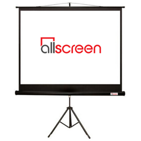 პროექტორის ეკრანი ALLScreen CTP-8080B, Tripod Projection Screen, 200x200cm, 1:1, 110", 120°