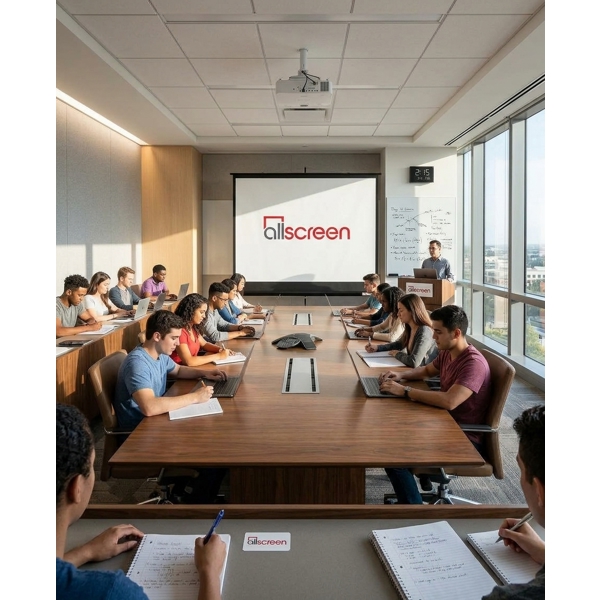 პროექტორის ეკრანი ALLScreen CTP-8080B, Tripod Projection Screen, 200x200cm, 1:1, 110", 120°