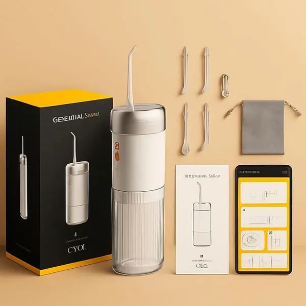 Portable Water Flosser Deerma CY01, 0.2L, White