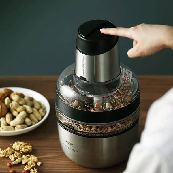 ჩოპერი Deerma JR01, 400W, 1.8L, Electric Meat Grinder, Silver/Black