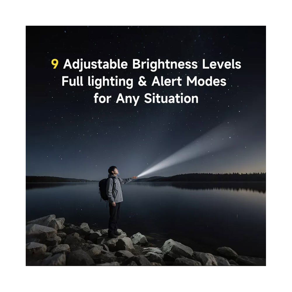 ფარანი Deerma SD01, Multifunctional Portable Flashlight, Silver