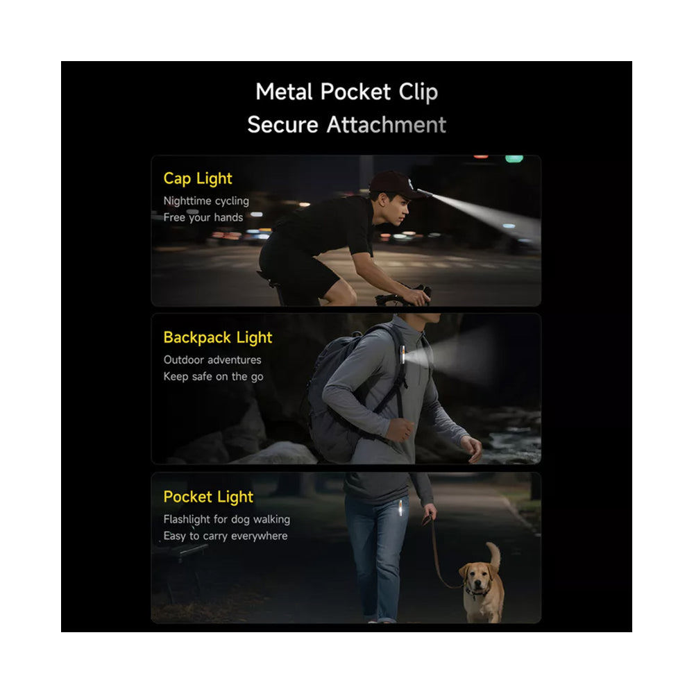 ფარანი Deerma SD01, Multifunctional Portable Flashlight, Silver