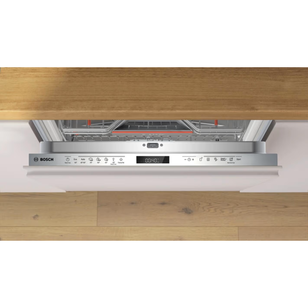 Built-in Dishwasher Bosch SMV6ECX86Q, A, 42dB, Silver