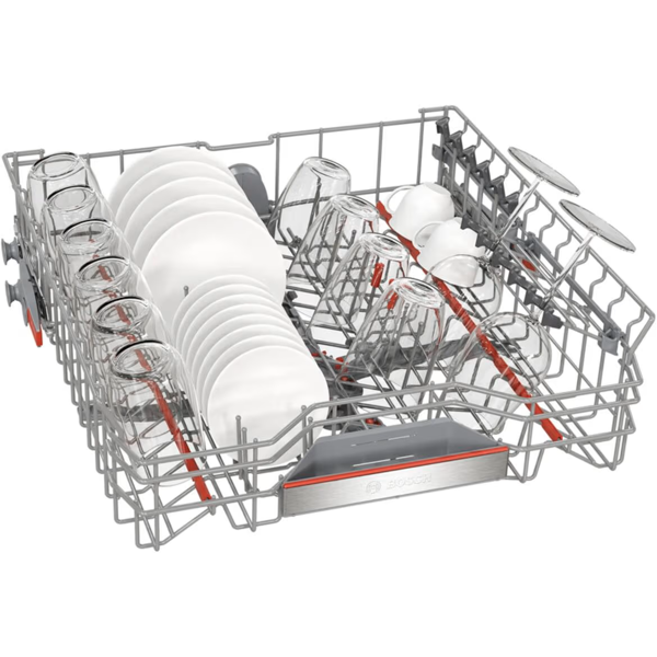 Built-in Dishwasher Bosch SMV6ECX86Q, A, 42dB, Silver