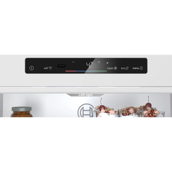 Refrigerator Bosch KGN56VWD0N, 500L, D, 35dB, No Frost, White