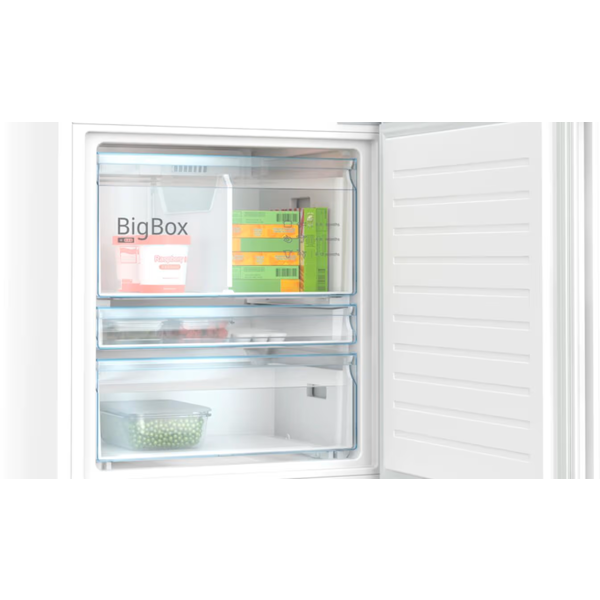 Refrigerator Bosch KGN56VWD0N, 500L, D, 35dB, No Frost, White