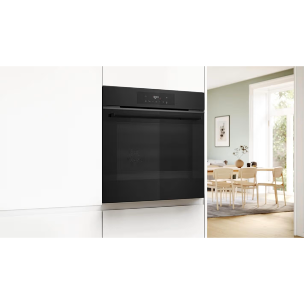 ჩასაშენებელი ელექტრო ღუმელი Bosch HJG852YT0T, 3600W, 76L, Built-In Electric Oven, Black