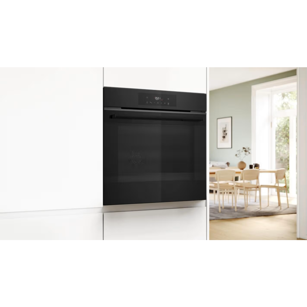 ჩასაშენებელი ელექტრო ღუმელი Bosch HJG852YT0T, 3600W, 76L, Built-In Electric Oven, Black