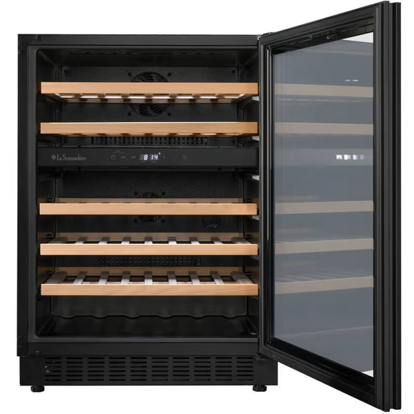 Built-in Wine Refrigerator La Sommelière LSBU50DZ, F, 47L, 39dB, Black