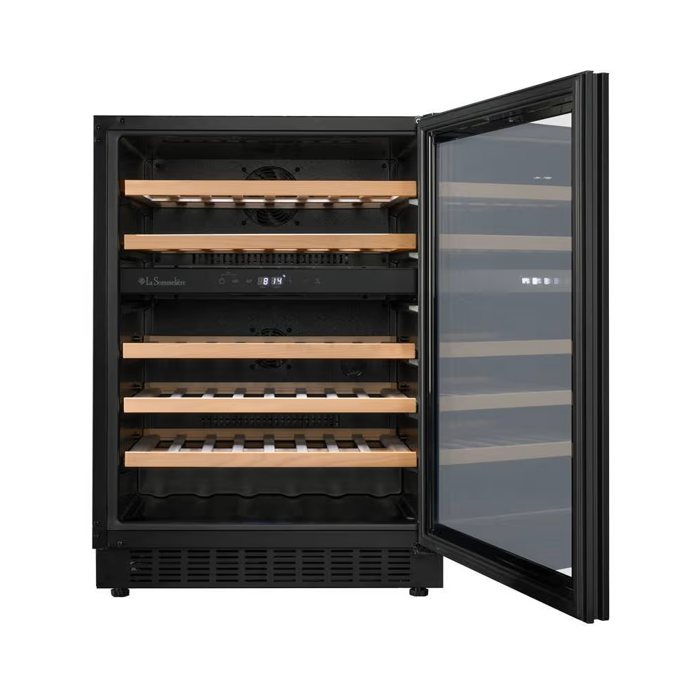 Built-in Wine Refrigerator La Sommelière LSBU50DZ, F, 47L, 39dB, Black