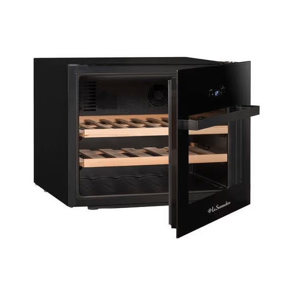 Built-in Wine Refrigerator La Sommelière LSBI28B2, F, Black