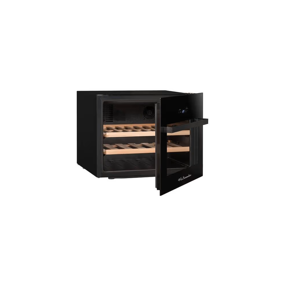 Built-in Wine Refrigerator La Sommelière LSBI28B2, F, Black