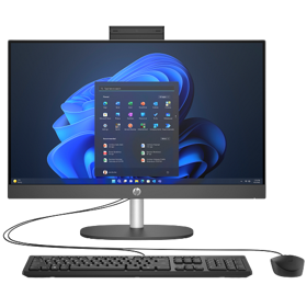All In One PC HP D10FKET ProOne 240 G10, 23.8",  Ultra 7-155U, 16GB, 512GB SSD, Integrated, Black