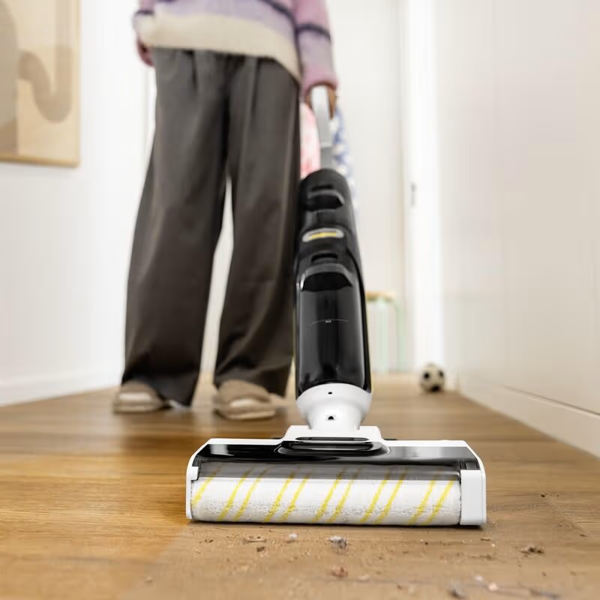 მტვერსასრუტი Karcher FCV 4/1.056-131.0, 180W, 0.450L, Vacuum Cleaner, White