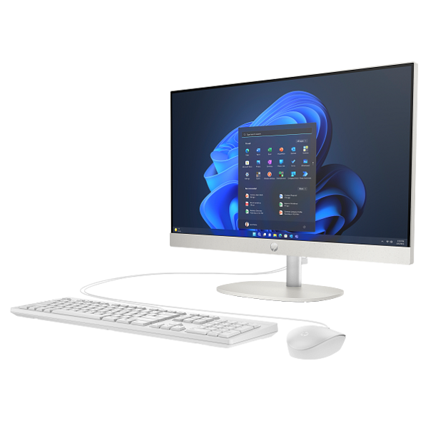 All In One PC HP 9H6H5ET ProOne 240 G10, 23.8", i5-1335G7, 8GB, 512GB SSD, Integrated, Dark Ash Silver