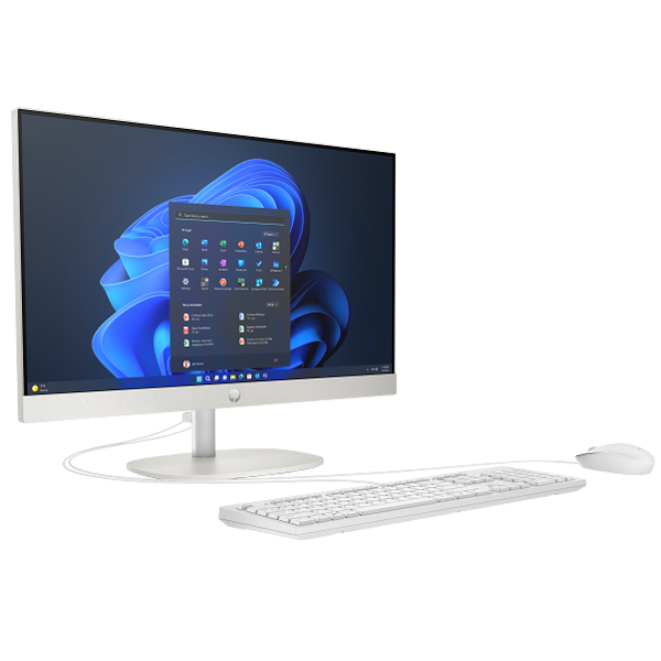 All In One PC HP 9H6H5ET ProOne 240 G10, 23.8", i5-1335G7, 8GB, 512GB SSD, Integrated, Dark Ash Silver