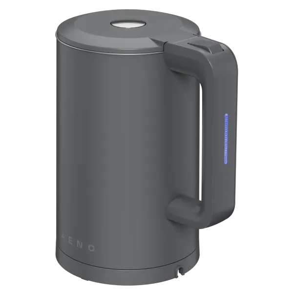 ელექტრო ჩაიდანი Aeno AEK0013G, 2200W, 1.7L, Electric Kettle, Grey