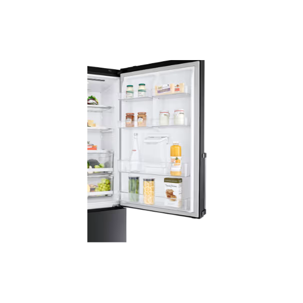Refrigerator LG GR-F589BQCM.AMCQMER, 446L, A++, 41Db, Black