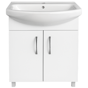 აბაზანის ტუმბო ხელსაბანით Sanservice Cersania 16041247, Bathroom vanity with washbasin, White