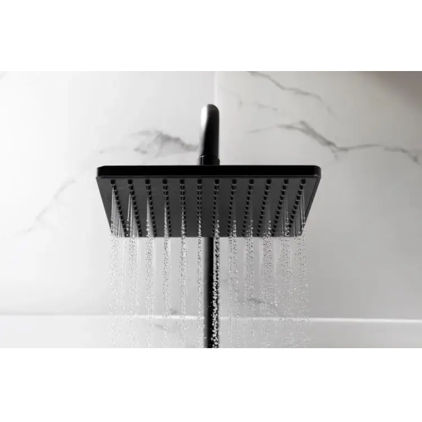 Shower system with thermostat KFA Logon Premium, Black