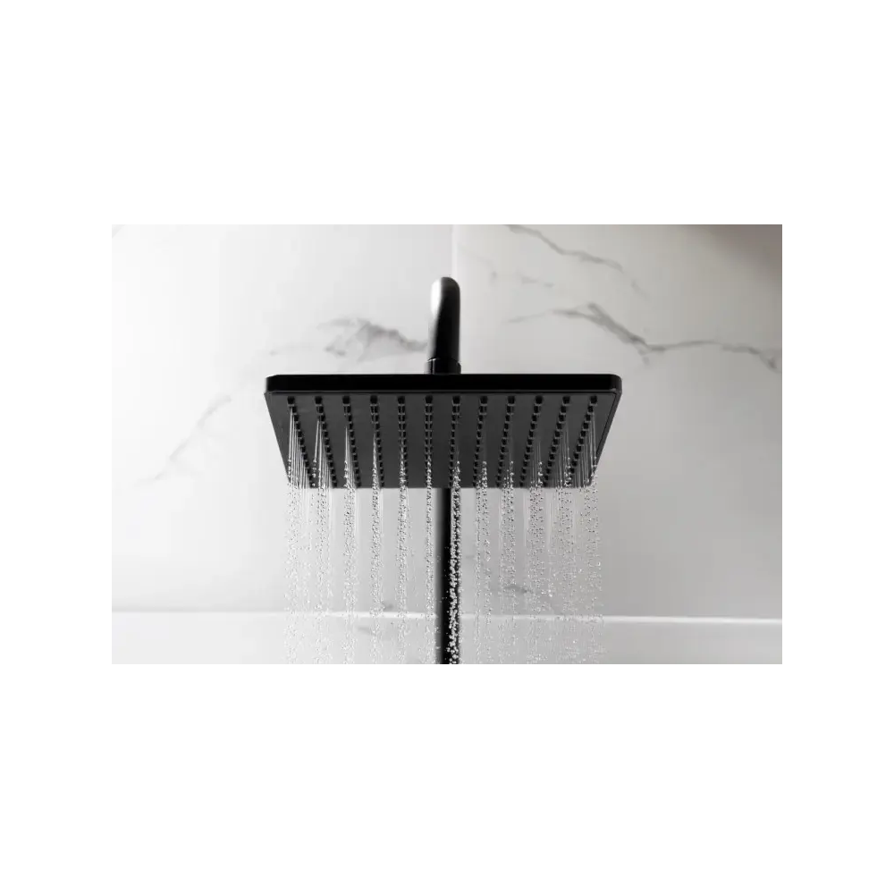 Shower system with thermostat KFA Logon Premium, Black