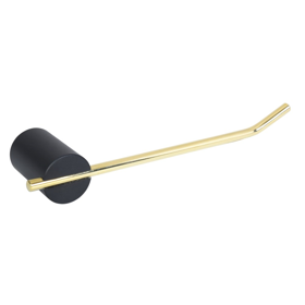 ქაღალდის საკიდი Bisk Sintra, Toilet Paper Holder, Black/Gold