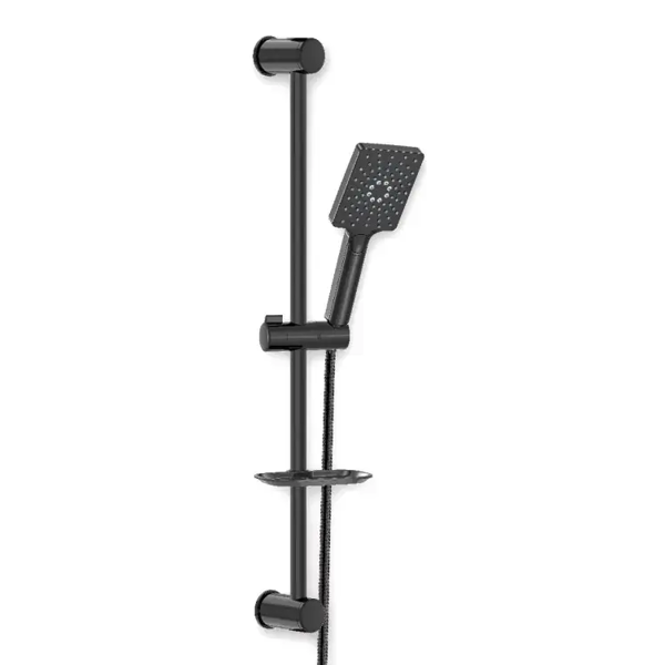 Shower set Valtemo Maxima Jet Black VS-6740, Black