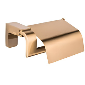Toilet Paper Holder Uso 71009 ANTIQ, Gold