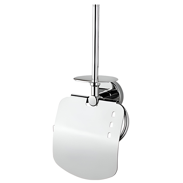 Toilet Paper Holder Uso 71213P, Silver