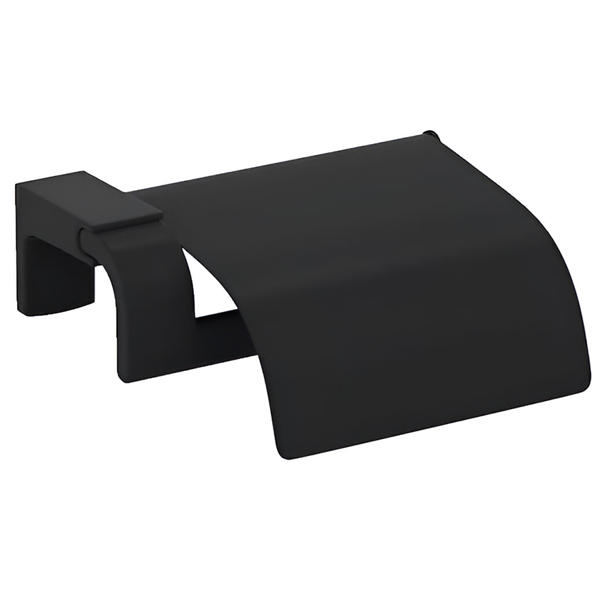 Toilet Paper Holder Uso 71009 MAT, Black