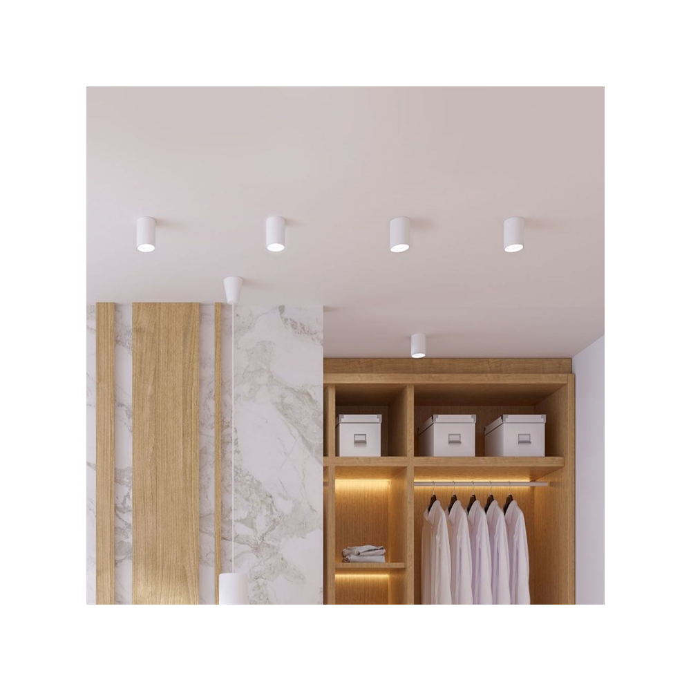 დაუნლაითი V-TAC GU10, Downlight, White