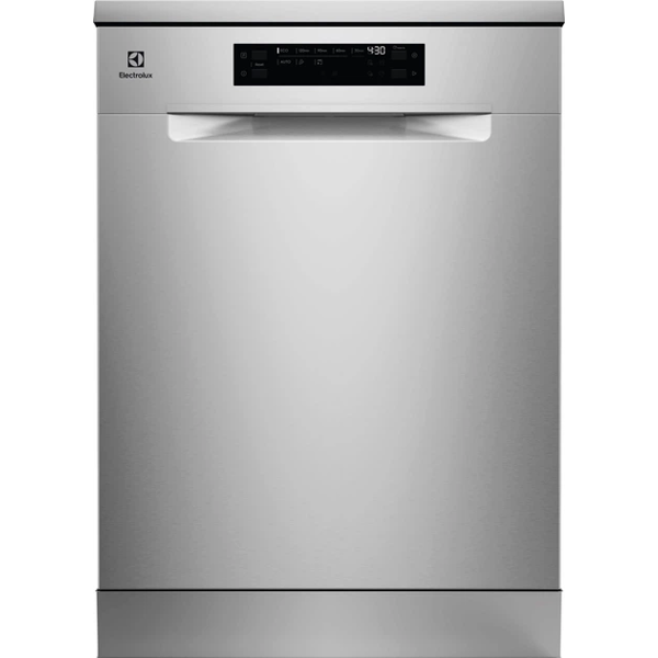 ჭურჭლის სარეცხი მანქანა Electrolux E62SC200SX, C, 44dB, Dishwasher, Silver