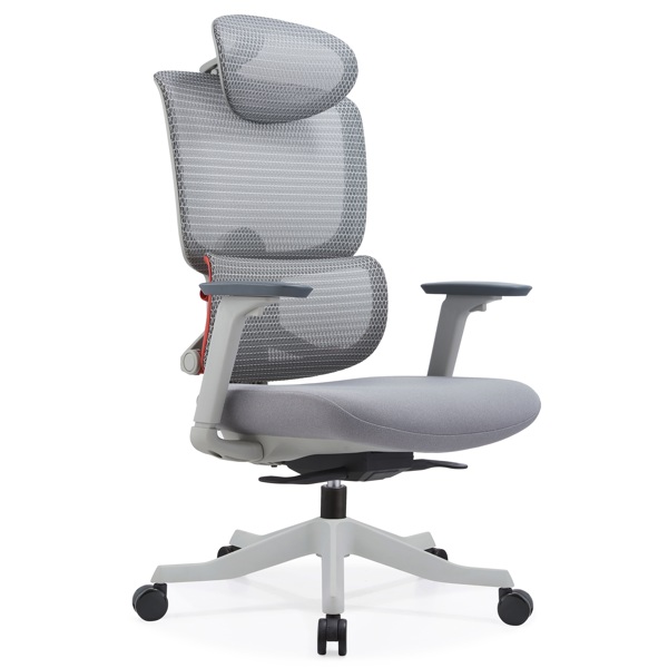 Office Chair ALLX ERGO X7-AIR-G, Grey