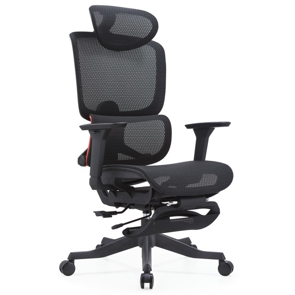Office Chair ALLX ERGO X9-PRO-B, Black