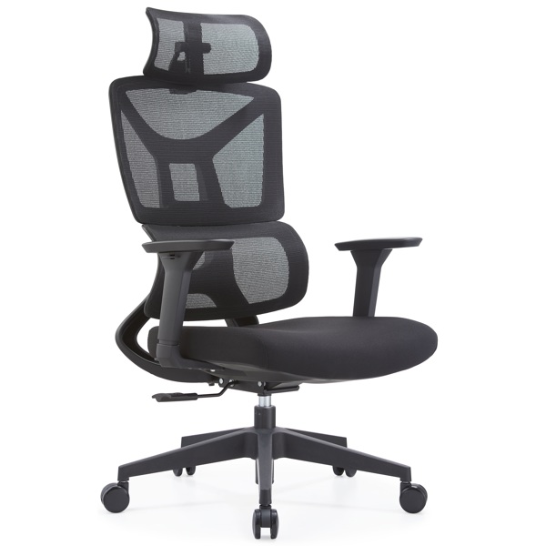 Office Chair ALLX MS2530A, Black